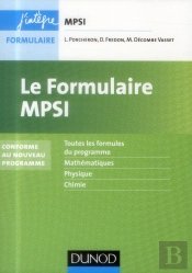 Le Formulaire Mpsi