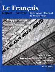 Le Francais Â€“ Instructor'S Manual Â€“ Departâ€“Â€“Arrivee