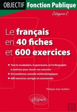 Bertrand.pt - Le Francais En 40 Fiches Et 500 Exercices. Categorie C