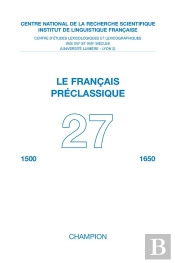 Le Français Préclassique 1500-1650  N° 27