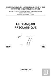 Le Francais Preclassique N.17 2015