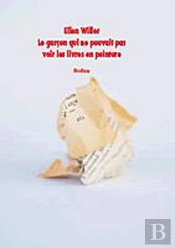Le Garçon Qui Ne Pouvait Pas Voir Les Livres En Peinture