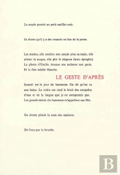 Le Geste D'Après