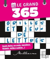 Le Grand 365 Jeux De Lettres (Fleches, Croises, Meles)
