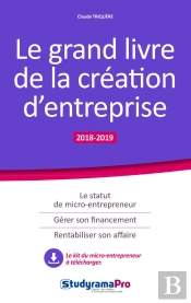 Le Grand Livre De La Création D'Entrprise (Édition 2018/2019)