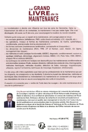 Le Grand Livre De La Maintenance : Concepts, Démarches, Méthodes, Outils Et Techniques
