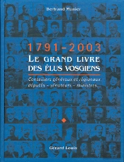 Le Grand Livre Des Elus Vosgiens