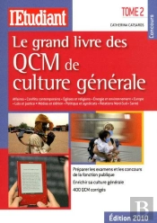 Le Grand Livre Des Qcm De Culture Générale T.2