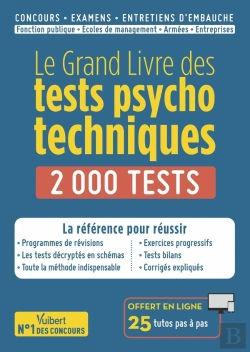 Bertrand.pt - Le Grand Livre Des Tests Psychotechniques