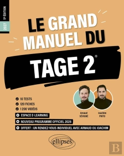 Bertrand.pt - Le Grand Manuel Du Tage 2 : 10 Tests Blancs + 120 Fiches De Cours + 1200 Vidéos