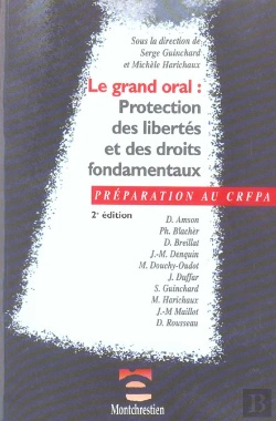 Bertrand.pt - Le Grand Oral : Protection Des Libertes Et Des Droits Fondamentaux