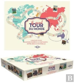 Bertrand.pt - Le Grand Tour Du Monde Lonely Planet - Jeu De Plateau