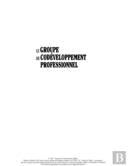 Bertrand.pt - Le Groupe De Codéveloppement Professionnel