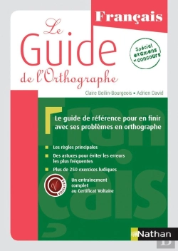 Bertrand.pt - Le Guide De L'Orthographe ; Français (Édition 2015)