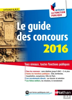 Bertrand.pt - Le Guide Des Concours 2016 N19 (Comment Integrer La Fonction  Publique) 2015