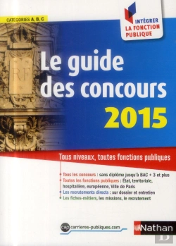 Bertrand.pt - Le Guide Des Concours ; Catégories A B C (Édition 2015)