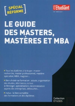 Bertrand.pt - Le Guide Des Masters, Mastères Et Mba (12e Édition)