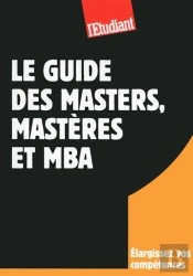 Le Guide Des Masters  Masteres Et Mba