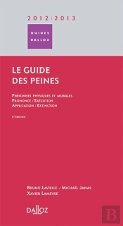 le guide des peines (5e édition)