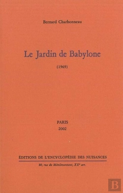 Bertrand.pt - Le Jardin De Babylone 1969 (Édition 2002)