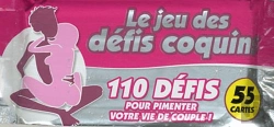 Bertrand.pt - Le Jeu Des Defis Coquins. (Cartes)