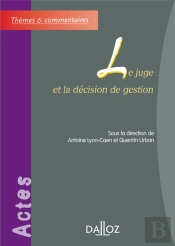 Le Juge Et La Décision De Gestion