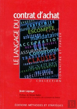 Bertrand.pt - Le Langage Du Contrat D'Achat