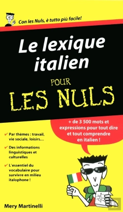 Bertrand.pt - Le Lexique Italien Pour Les Nuls