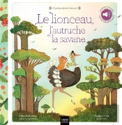 Le Lionceau, L'Autruche Et La Savane