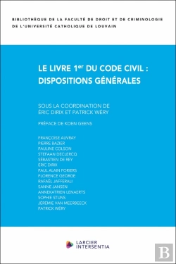 Bertrand.pt - Le Livre 1er Du Code Civil: Dispositions Générales