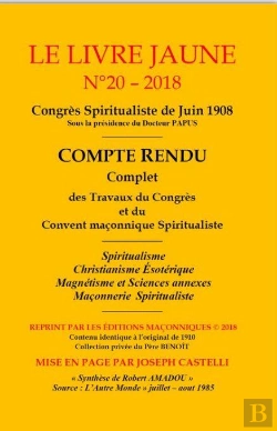 Bertrand.pt - Le Livre Jaune N 20 - Congres Spiritualiste De Juin 1908