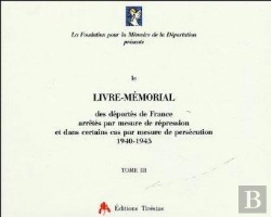 Bertrand.pt - Le Livre-Memorial Des Deportes De France Arretes Par Mesure De Repression Et Dans Certains Cas Par M