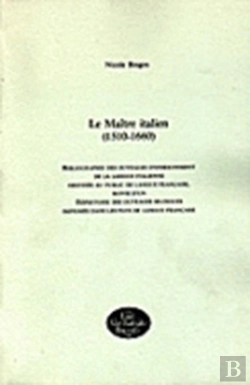 Bertrand.pt - Le Maître Italien, 1510-1660 : Bibliographie Des Ouvrages D'Enseignement De La Langue Italienne Destinés Au Public De Langue Française, Suivie D'Un Répertoire Des Ouvrages Bilingues Imprimés Dans Les