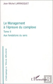 Le Management A L'Epreuve Du Complexe T.2 Aux Fondations Du Sens