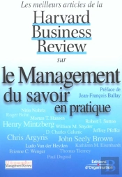 Le Management Du Savoir En Pratique