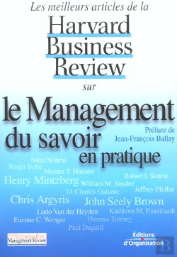 Bertrand.pt - Le Management Du Savoir En Pratique