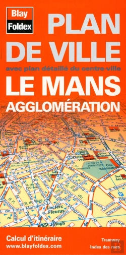 Bertrand.pt - Le Mans Agglomération ; Plan De Ville