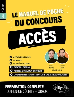 Bertrand.pt - Le Manuel De Poche Du Concours Acces