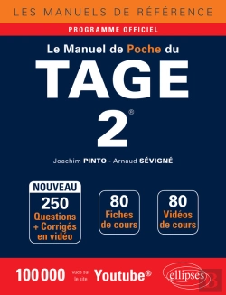Bertrand.pt - Le Manuel De Poche Du Tage 2® - 80 Fiches De Cours, 250 Questions + Corrigés En Vidéo