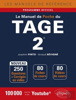 Bertrand.pt - Le Manuel De Poche Du Tage 2 ; Programme Officiel
