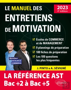 Bertrand.pt - Le Manuel Des Entretiens De Motivation « Ast / Admissions Parallèles » - Concours Aux Écoles De Commerce - Édition 2023