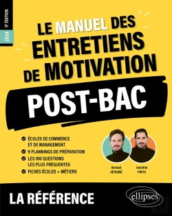 Bertrand.pt - Le Manuel Des Entretiens De Motivation « Post-Bac » - Concours Aux Écoles De Commerce