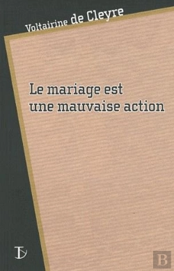 Bertrand.pt - Le Mariage Est Une Mauvaise Action