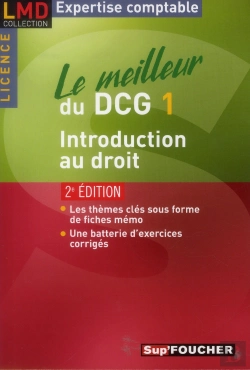 Bertrand.pt - Le Meilleur Du Dcg 1 ; Introduction Au Droit (2e Édition)