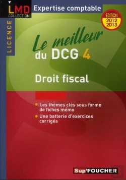 Bertrand.pt - Le Meilleur Du Dcg 4 Droit Fiscal 5e Edition
