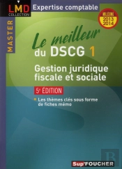 Le Meilleur Du Dscg 1 ; Gestion Juridique, Fiscale Et Sociale (Édition 2013/2014)