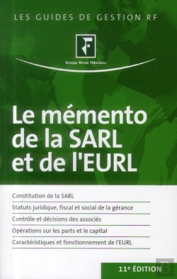 Bertrand.pt - Le Memento De La Sarl Et De L'Eurl