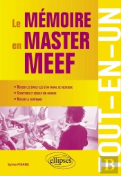 Le Mémoire En Master Meef : Tout-En-Un