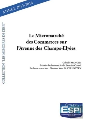 Le Micromarche Des Commerces Sur L Avenue Des Champs Elysees - Gabrielle Mangili Professeur-Correcte
