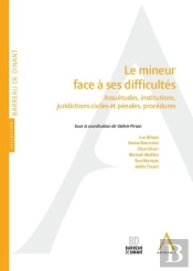 Le Mineur Face À Ses Difficultés : Assuétudes, Institutions, Juridictions Civiles Et Pénales, Procédures